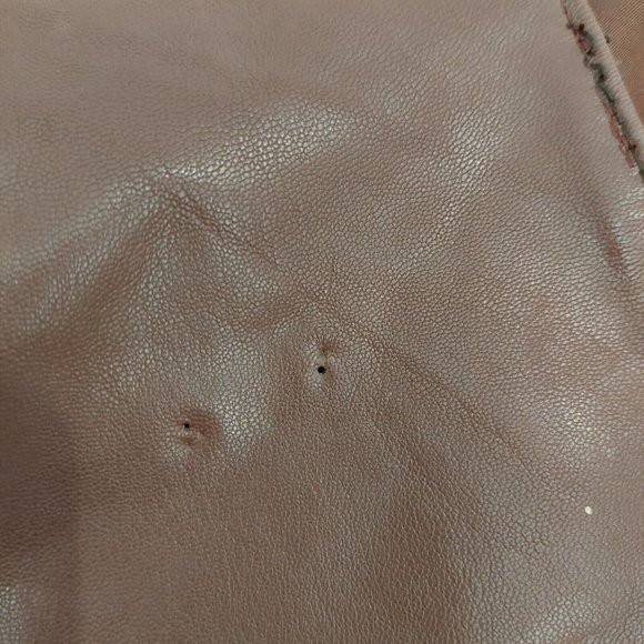 Saguaro West Roper  Western Vest Men's L. Leather Brown  Snap Button, Pockets - Picture 7 of 7